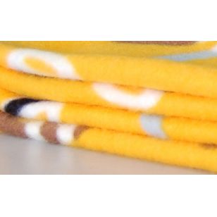 圆圈花纹定位毯